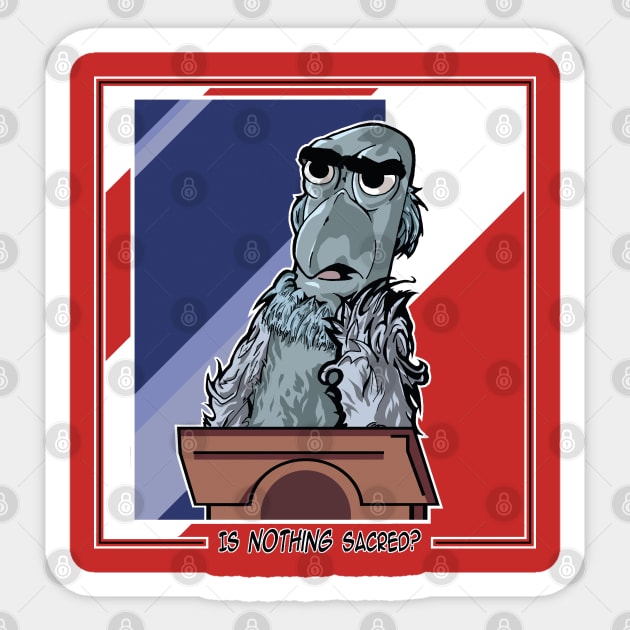 Sam the Eagle Sticker by ActionNate